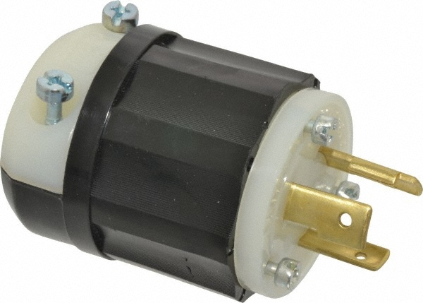 Leviton 250 VAC, 20 Amp, L6-20P Configuration, Industrial Grade, Self Groundi…