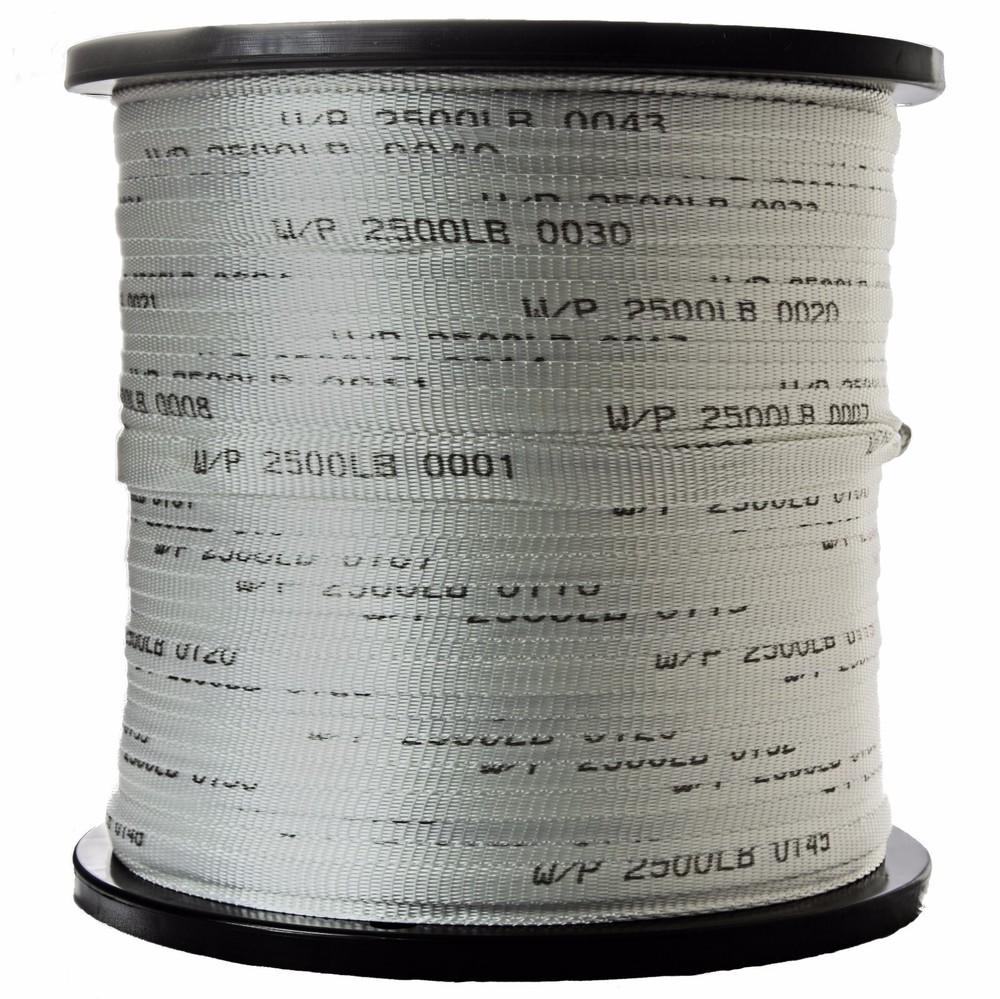 USA Made 3/4″ x 3000′ 2500 Lb Polyester Pulling Tape / Pull Tape