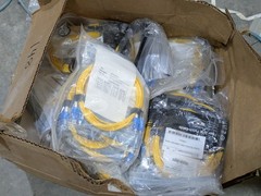 LIGHT WAVE FIBER OPTIC PATCH CABLE 791515OS2D003MR3 3 METER (LOT OF 10)