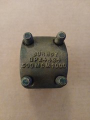 Used Burndy QPX4434 Parallel Pipe Clamp 250-500MCM Good Condition