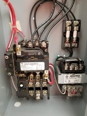 GE NEMA 1 Size 1 Breaker Style Combo Motor Starter 3P 480V HOA – Next Day Option