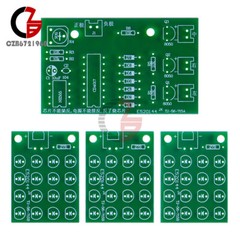 CD4017+NE555 Water Flow Light DIY LED Electronic Kit Soldering Learning Project