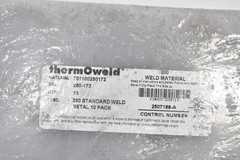Thermoweld 250 Standard Weld Metal 10 Pack Cat 250-172 Material 701100250172