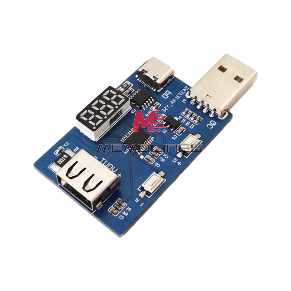 DC3.6~20V Adjustable Voltage Charging Head Aging Test Module QC2.0 QC3.0 PD3.0