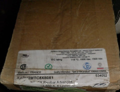 NVENT Flexibar Advanced, 1,000 A, 8 Layers, 1.575″ x 0.039″ FADV2MTC8X40X1