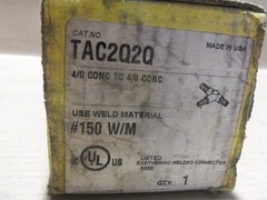 Caddy TAC2Q2Q 4/0 CONC To 4/0 CONC Weld Material AK