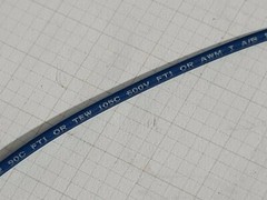 Atlas Wire #18awg Solid Tinned Copper UL-1015/1230 Hook-Up Wire Dark Blue /50ft