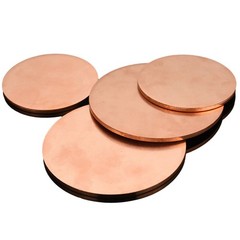 10/20/50/60-200mm Dia. Copper Discs Round Copper Metal Discs Round Copper Discs
