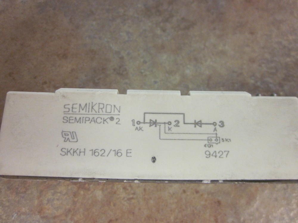 USED Semikron Semipack 2 SKKH 162/16 E Tested Good, Stock in USA