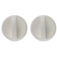Microwave Oven D Hole Rotary Knob Timer Control Switch Clip Button Universal 2x