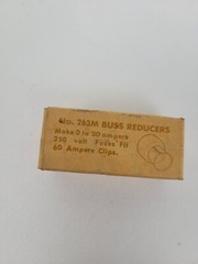BUSS 263M Bussmann Fuse Reducers – Next Day Option – New
