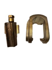 NEW CPI Ground Grid Connector 900101 250 MCM 4/0 STR 5/8″ Rod 1/2″ Rod Burndy