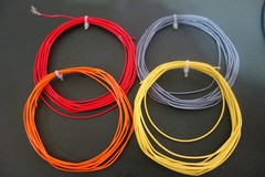50 Feet 20 Awg Stranded 600V Silver Plate Mil Spec Teflon/ PTFE Wire