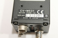 Sony CV-M531 CCD Video Camera with Cosmicar/Pentax 12mm TV Lens