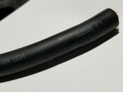 NEW Carol 02768 14/4C Carolprene SOOW 600V 90C Portable Power Cable Cord Black