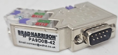 Woodhead Brad Harrison PA9D0B-42 45 DegProfibus Connector w/LEDs & Port (Qty 7)