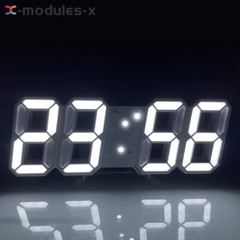 Fashion 3D LED Digital Clock Multifunction Electronic Clock Home Decoration New