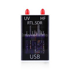 UV HF RTL-SDR USB Tuner Receiver/R820T+8232 Ham Radio 100KHz-1.7GHz Full Band