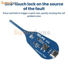 5pcs Type-C XA5 Motherboard Coil Tester Electromagnetic Inductor Detector Tool