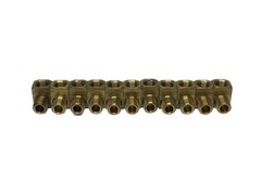 (11) NOS Parker 1/8” MNPT x 1/8” FNPT 90° Brass Street Elbow 2202P-2-2