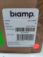 Biamp Dynasound DS1339W Sound Masking Speakers (4 pack)