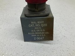 Allen Bradley 800T-Q20 Red Indicator Light 800TQ20 800T (VT)