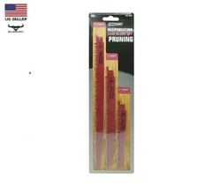 5 Piece Pruning Reciprocating Saw Blade Assorted Size Set (1-12″ 2-9″ 2-6″)