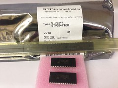1 piece STV5347 MONOCHIP TELETEXT AND VPS DECODER 4 INTEGRATED PAGES