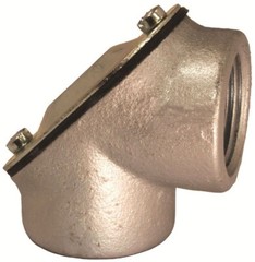 Allied PEF-75KON, 3/4″, Iron, 90D, Female/Female, Rigid Conduit Pull Elbow, 1 pc