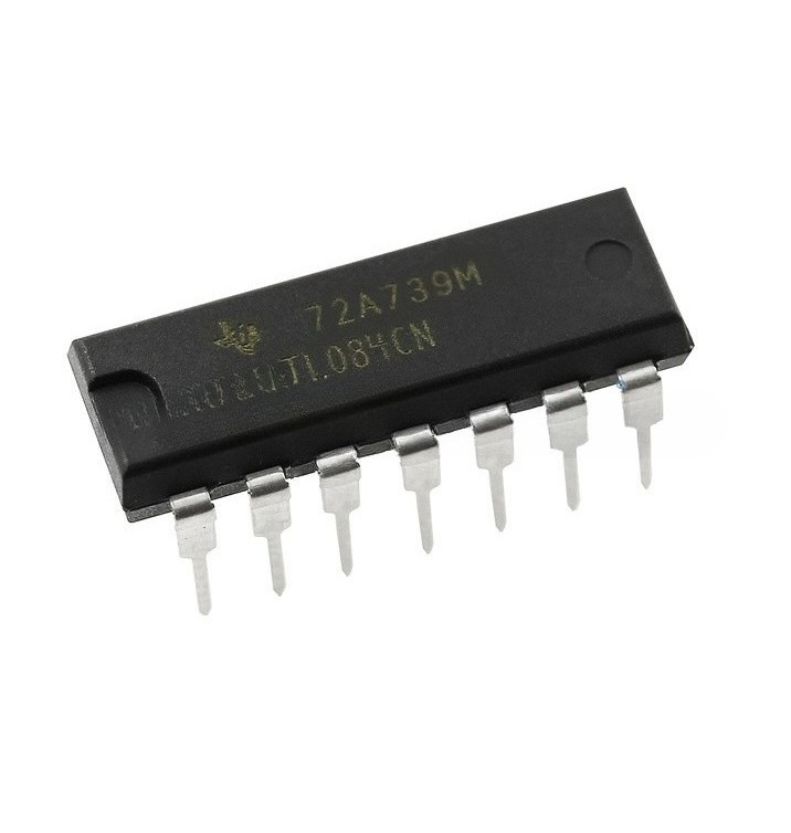 10PCS IC TL084 TL084CN ST OPAMP JFET 3MHZ QUAD 14DIP