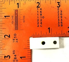Shanklin N05-0363-001 End Seal Wire Follower Block 1-1/4×1/2 in NOS