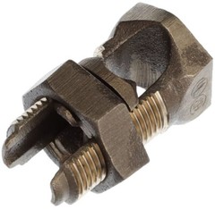 Blackburn 350M, 350 KCMIL Run/Tap, Copper Split-Bolt Connector, 1 pc