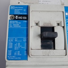 Cutler-Hammer HKD2400F Circuit Breaker