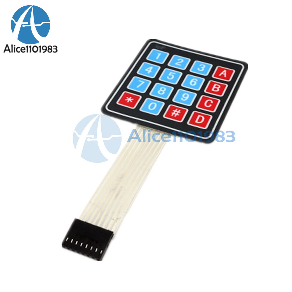 1/2/5/10PCS 16 Key Membrane Switch Keypad Keyboard 4×4 Matrix Array For Arduino