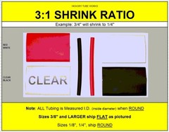 5 Ft. of 3/16″ BLUE Premium Heat Shrink Tubing 3:1 Ratio