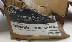 GENERAL ELECTRIC P/N: THFP64SPK MOUNTING HARDWARE FOR THFP 200A 240 & 600V