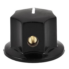 10 pcs Plastic Case Potentiometer Pot Rotary Control Knob for 6mm Dia Shaft