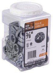 Halex 82710B, 1, STL, Cncrt Tight, Insulated Throat, Set Scrw EMT Con Cnnctr 1pc