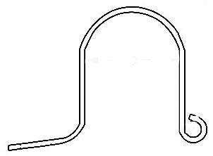 Steel City J 800 48, Interlocking Strap, Interlocking Strap Sz48 Stl, 1 PC