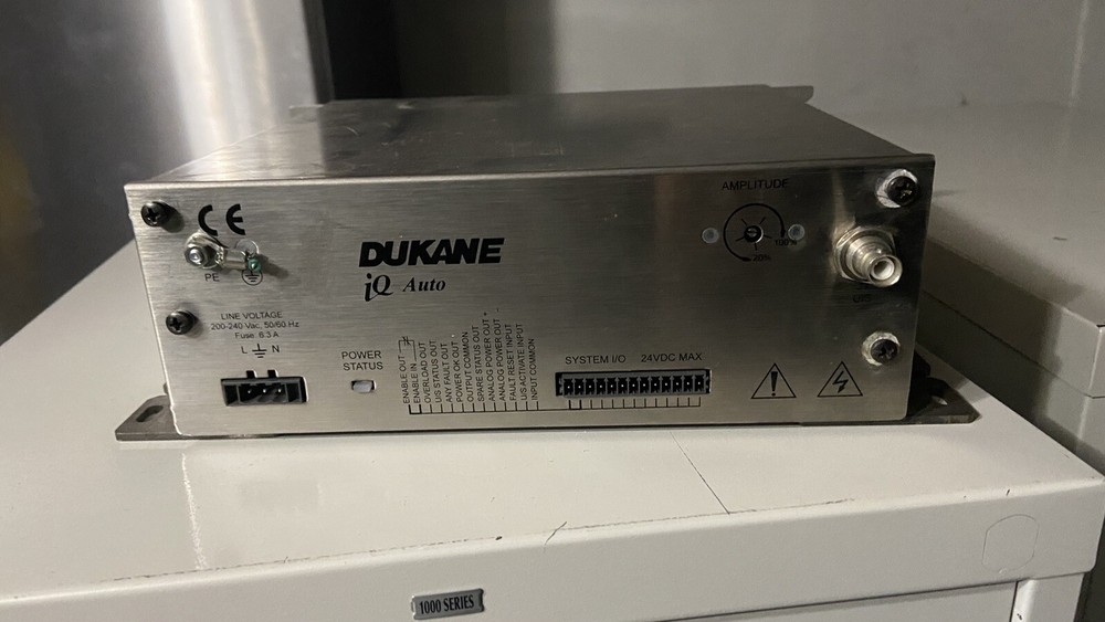 Dukane IQ Series Automation-Controlled Probe Generator – NIB