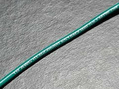 Southwire #18awg Stranded Bare Copper UL-1015/1230/1032 Hook-Up Wire Green/100ft
