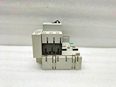 SIEMENS 3RV1011-HA25 CIRCUIT BREAKER + 3RV1917-1A 3-PHASE BUSBAR WITH FEEDER LEF