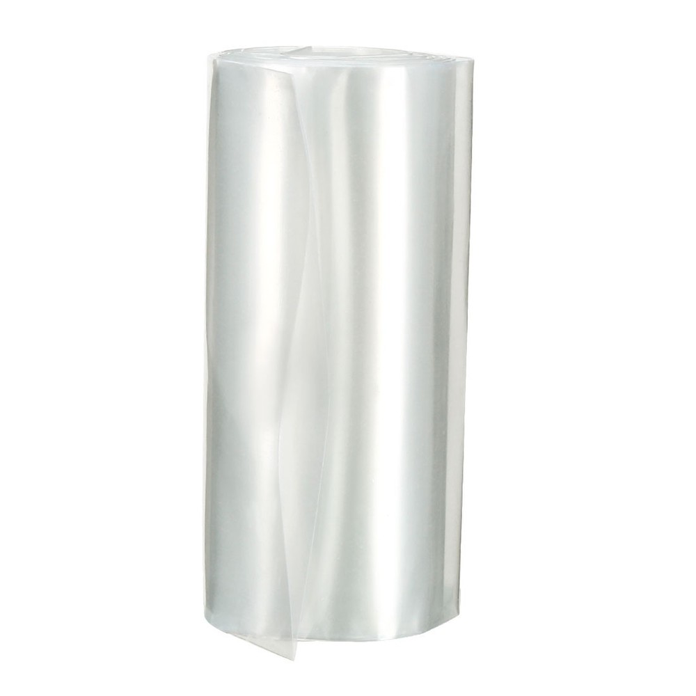 PVC Heat Shrink Tubing Tube 105mm Flat Width for 18650 Shrink Film 1M Clear