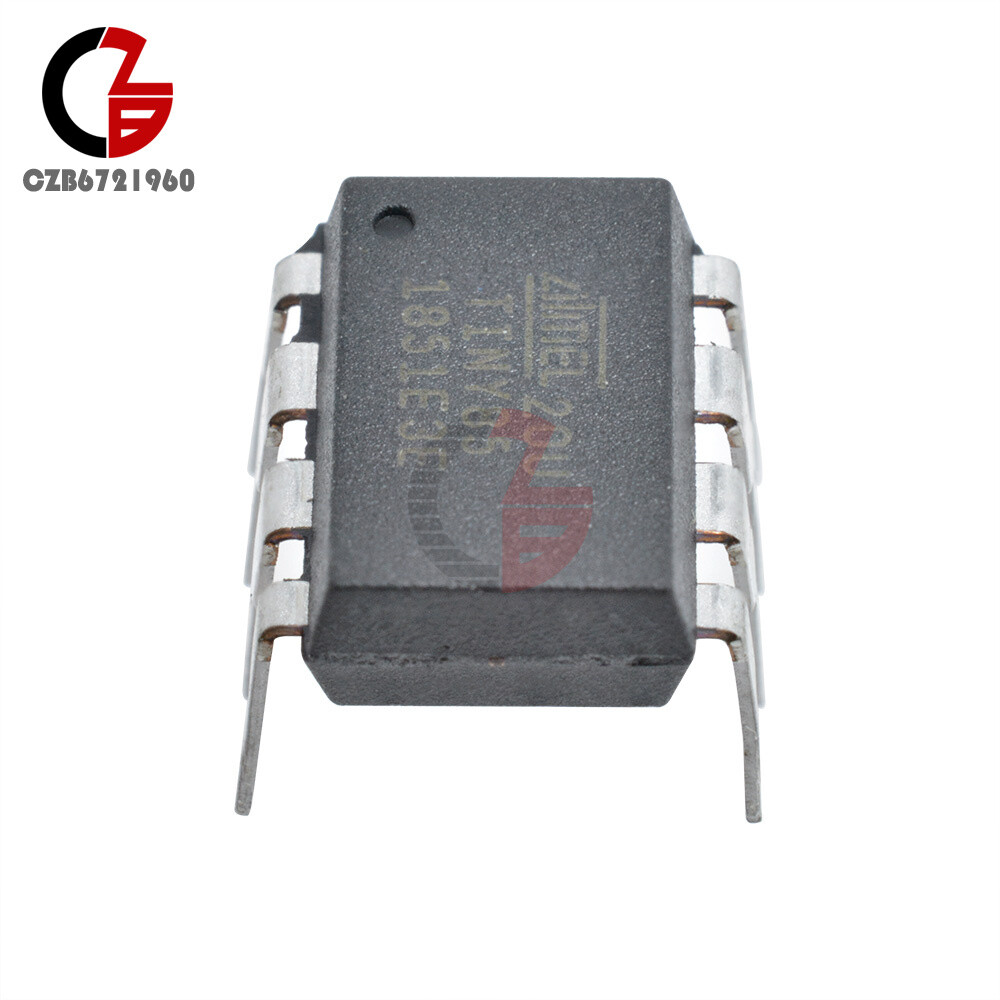 ATMEL ATTINY85-20PU Tiny85-20PU DIP-8 Chip IC MCU 8Bit 8Kb Flash DIP