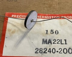 Vintage MA22L1 NTC Thermistor Box Of 150pcs 250 Ohms Cold, 5 Ohms Hot (CL-90?)