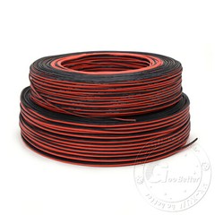 Twin 2-Core Flexible Silicone Cable 8/10/12/14/16/18/20/24/26AWG Wire Red-Black
