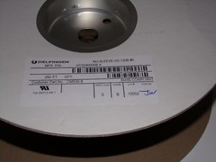 #5 AWG NU-SLEEVE VG-130 B (4000V) Vinyl Coated Braided Fiberglass Sleeving 250FT