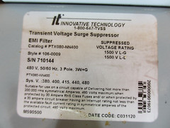 Innovative Technology PTX080-NN400 *USED* Transient Voltage Surge Suppressor