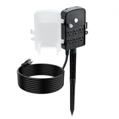 Outdoor Power Stake, 15 FT Extension Cord, Outdoor Power Strip Weatherproof with