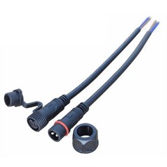 2 3 4 5 6 7 or 8 Pin IP68 Waterproof Electrical Male Female Connector Plug